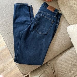 Madewell high rise skinny jeans